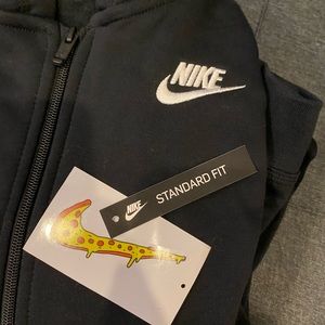 Black Nike Zip Up Hoodie